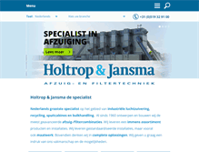 Tablet Screenshot of holtrop-jansma.nl